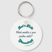 Let's Talk Genealogy: Problem Child キーホルダー (正面)