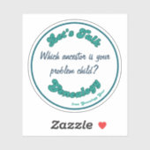 Let's Talk Genealogy: Problem Child シール (シート)