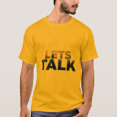 Let's Talk Tee Tシャツ (正面)