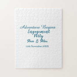 lets the adventure begins engagement party name da ジグソーパズル