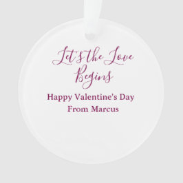 lets the fun begins happy new year name year simpl オーナメント