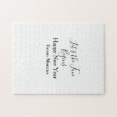 lets the fun begins happy new year name year simpl ジグソーパズル (横)