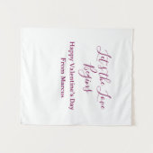 lets the fun begins happy new year name year simpl タペストリー (正面(横))