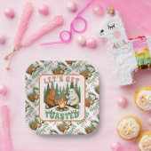 Let's Toast - Campfireかわいこちゃん版 ペーパープレート (パーティー)