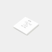 Let's toast the couple engagement wedding party ye ポストイット (アングル)