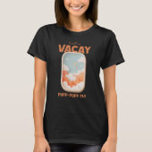 Let's Vacay - Puff-Puff Fly Travel Window Tee Tシャツ (正面)