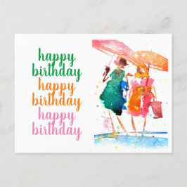 Let's Walk and Talk #140106はがき ポストカード