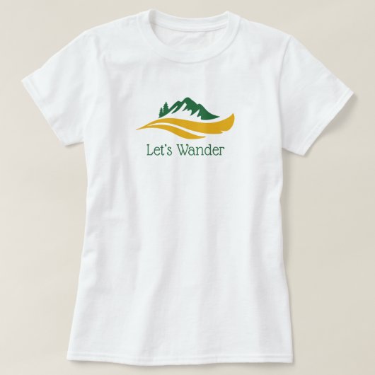 Let's Wandle T-Shirt Tシャツ (デザイン正面)