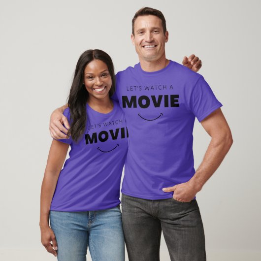 Lets watch a movie gift tシャツ (ユニセックス)