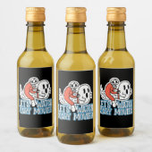 Let's Watch Scary Movies Scream Horror ワインラベル (ボトル)