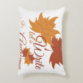 Let's write, it's autumn アクセントクッション (正面(垂直))