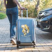 Letter A誕生日カスタマイズ可能ステッカー シール (スーツケースインサイチュ)