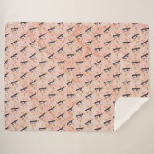 Letter A シェルパブランケット (正面(横))