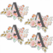 Letter A シール (正面)