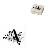 Letter A ラバースタンプ (押印)