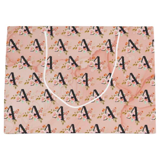 Letter A ラージペーパーバッグ (正面)