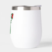 Letter A Alligator Baby Bodysuit. Cute Animal Alp (左面)