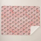 Letter B シェルパブランケット (正面(横))