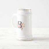 Letter B ビールジョッキ (正面左)