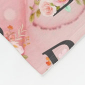 Letter B フリースブランケット (角)