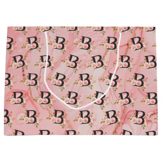 Letter B ラージペーパーバッグ (正面)