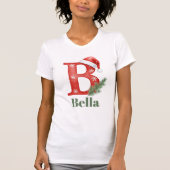 Letter B Personalized Tシャツ (正面)