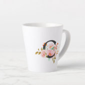 Letter C カフェラテマグ (右アングル)