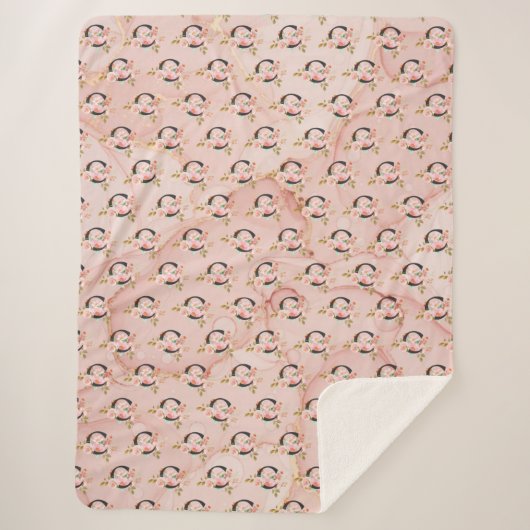 Letter C シェルパブランケット (正面)