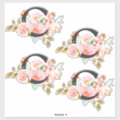 Letter C シール (シート)