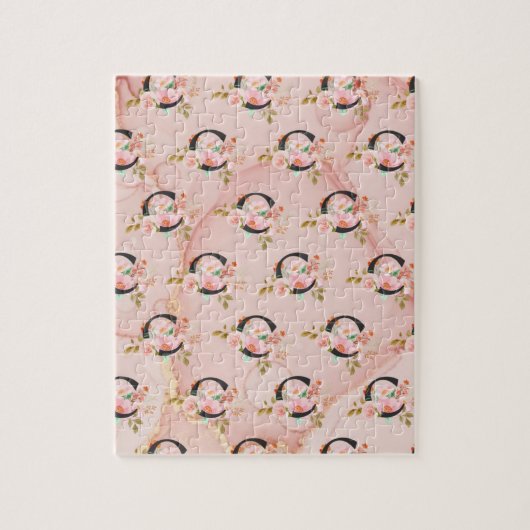 Letter C ジグソーパズル (縦)