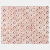 Letter C フリースブランケット (正面(横))