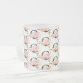 Letter C フロストグラスマグカップ (正面左)