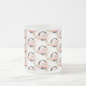 Letter C フロストグラスマグカップ (中央)