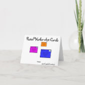 Letter Carrier "Thank You"ノーチャード サンキューカード (裏面)