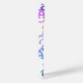 Letter Confetti "A" iPhone Case iPhoneケース (右側面)