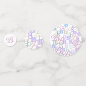 Letter Confetti "B" コンフェッティ (正面)