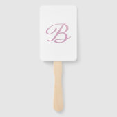 Letter Confetti "B" ハンドファン (裏面)