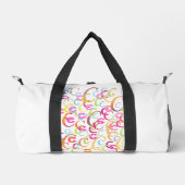  Letter Confetti "C"  ダッフルバッグ (正面)