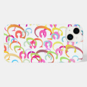 Letter Confetti "C" iPhone Case iPhoneケース (裏面横)