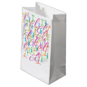 Letter Confetti "I" スモールペーパーバッグ (裏面アングル)