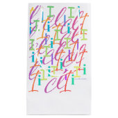 Letter Confetti "I" スモールペーパーバッグ (正面)