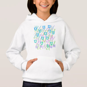 Letter Confetti "U"