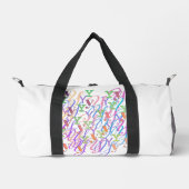  Letter Confetti "Y"  ダッフルバッグ (正面)