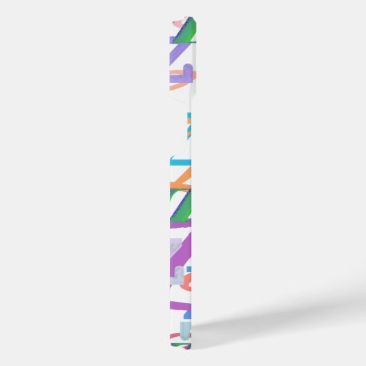 Letter Confetti "Z" iPhone Case iPhoneケース (右側面)