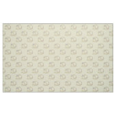 Letter Dモノグラム加飾文字カスタム布 ファブリック (ファットクウォーター)