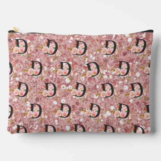 Letter D アクセサリーポーチ (正面)