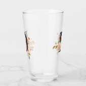 Letter D タンブラーグラス (右)