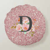 Letter D ラウンドクッション (裏面)