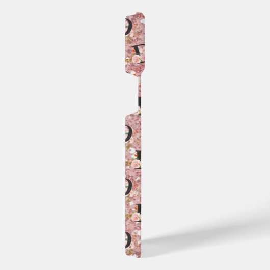 Letter D iPhoneケース (右側面)