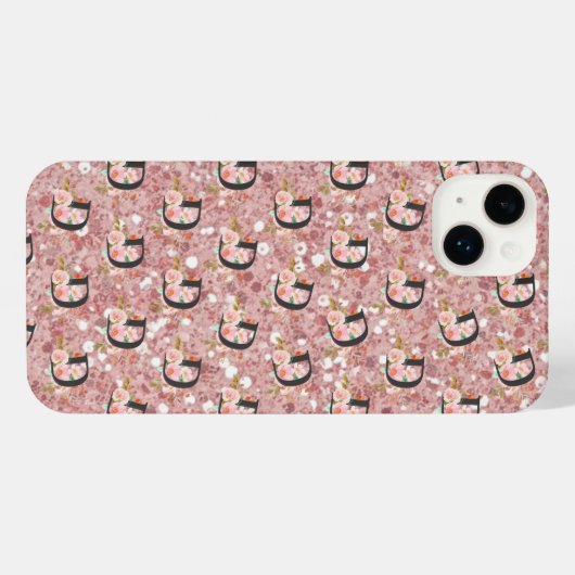 Letter D iPhoneケース (裏面横)